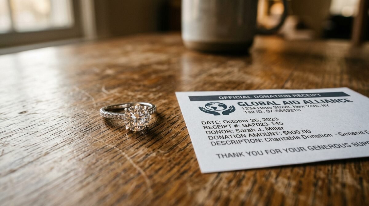 He Demanded The Ring Back After Cheating, So I Sold It And Donated The Profits To Charity