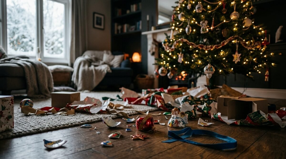 I Banned My Brother On Christmas Morning After His Dog Destroyed My Toddler's Keepsakes