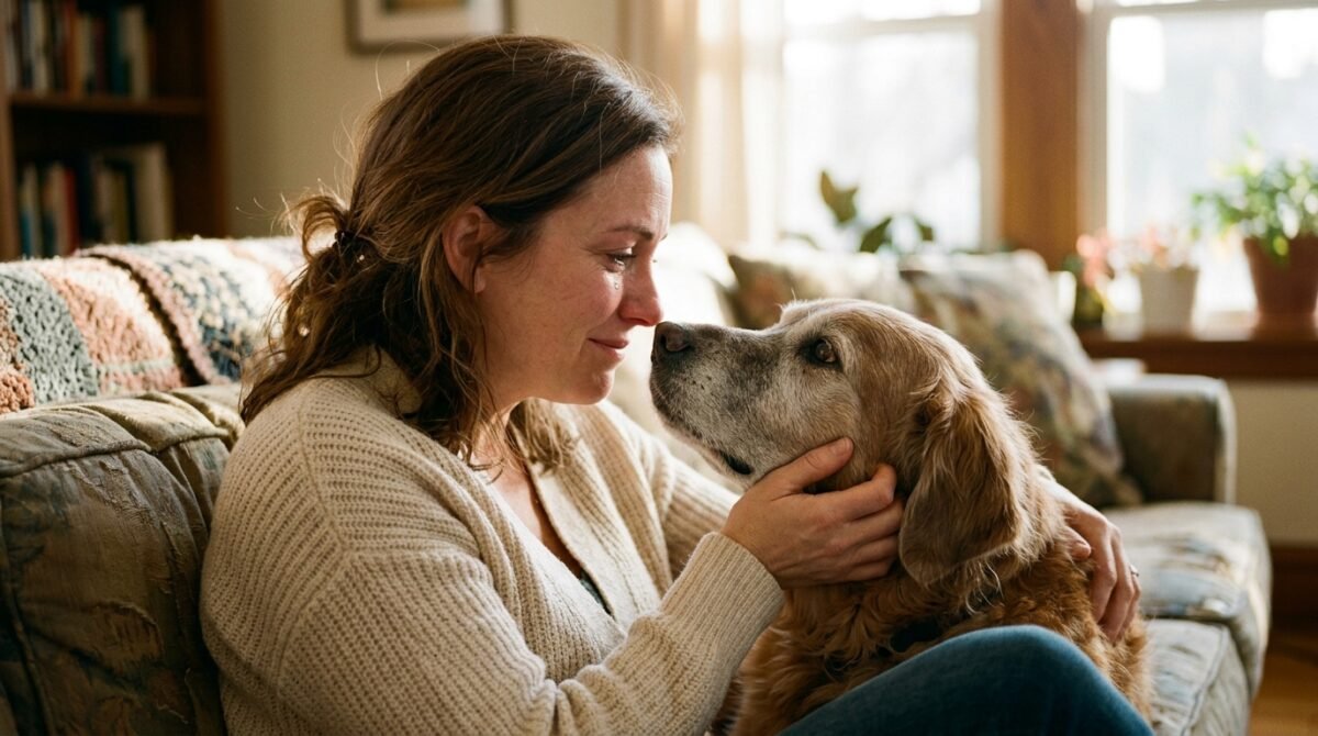 I Dumped My Boyfriend After He Demanded I Rehome My 14-Year-Old Senior Dog Because It Looked Too Tired