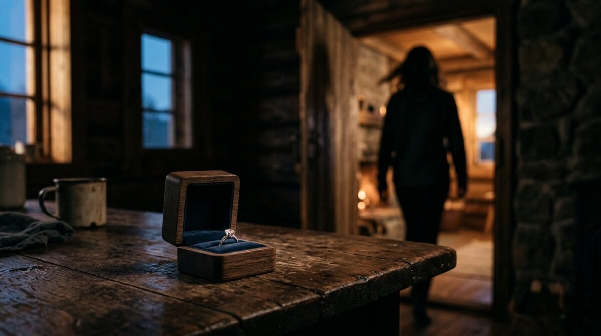 I Dumped My Boyfriend At The Cabin After Finding The Ring He Bought For His Coworker In His Bag