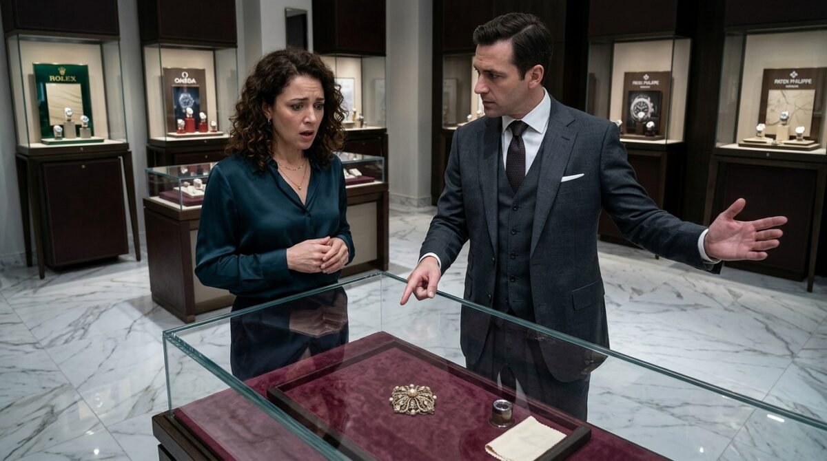 I Dumped My Fiancé At The Luxury Watch Boutique After He Demanded My Grandmother Antique Brooch For Store Trade-In Value