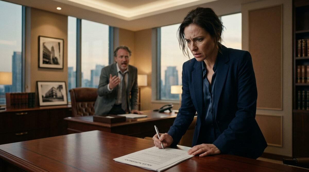 I Found Out My Husband Had $120,000 In Secret Gambling Debt At The Title Signing Desk, So I Refused To Sign And Left Him