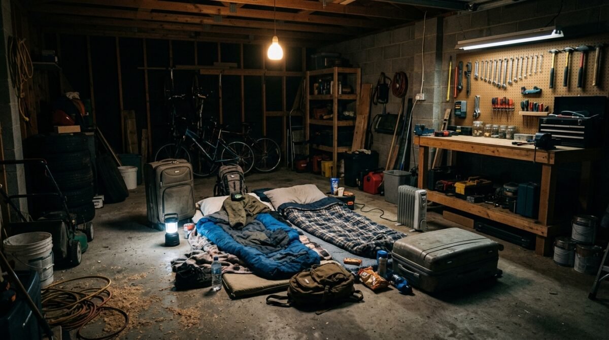 I Found Strangers Sleeping In My Detached Garage Thanks To My Best Friend