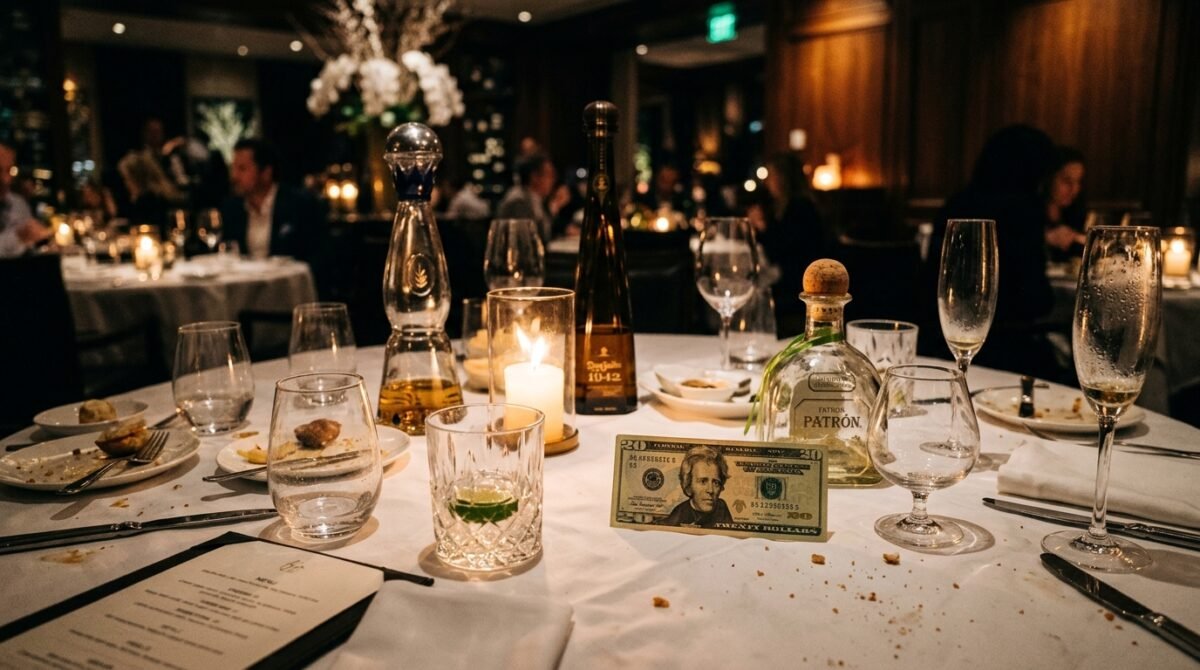 I Left Cash For My $18 Pasta And Walked Out When The Table Expected Me To Cover $800 In Top-Shelf Tequila