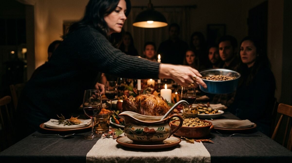 I Left Family Thanksgiving When My Mother Put Pet Kibble In The Gravy As A 'Prank'