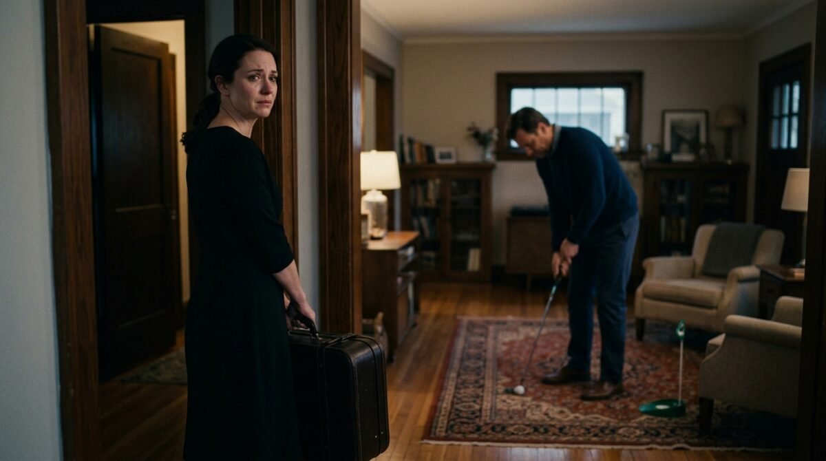 I Packed My Bags After My Husband Skipped My Dad's Funeral To Play In An Amateur Golf Scramble