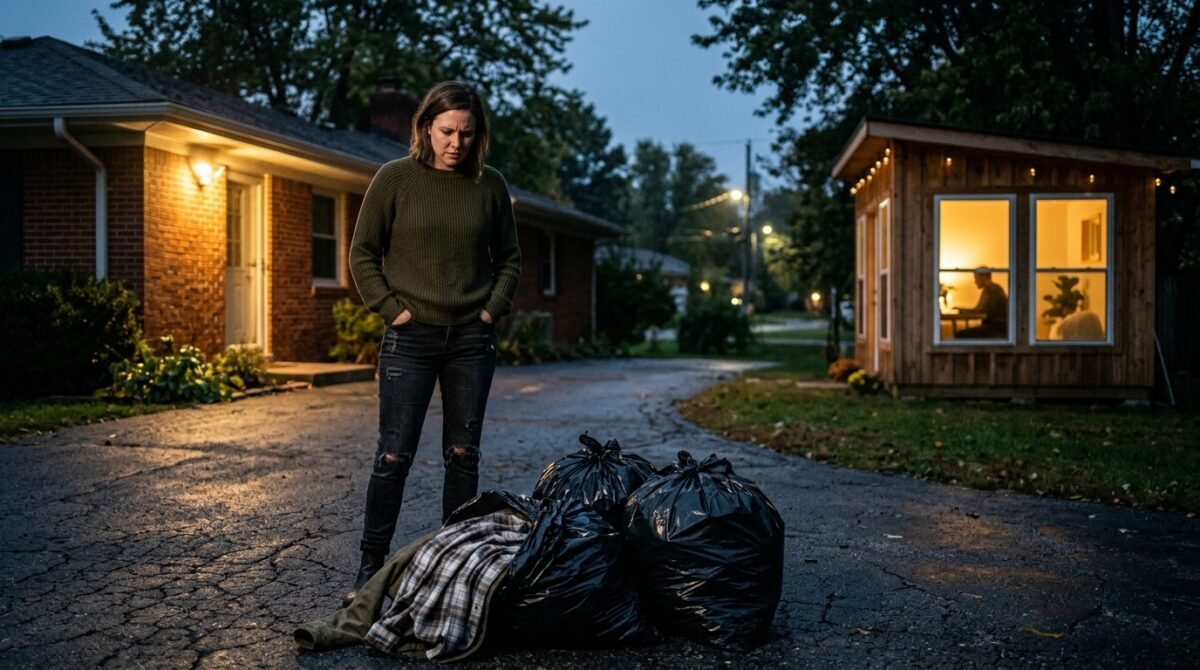 I Packed My Husband's Clothes In Trash Cans After Finding Out He Secretly Rented Our Backyard Studio To His Ex