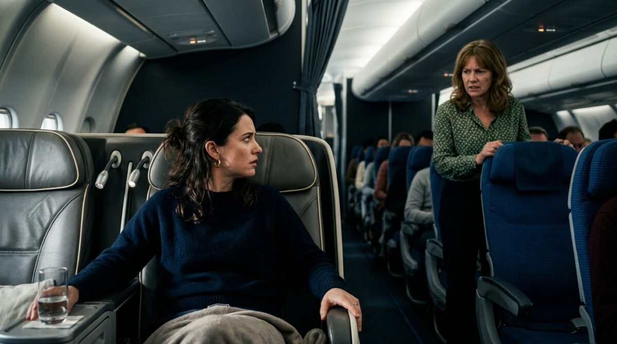 I Refused To Give Up My Paid Upgraded First-Class Seat To My Demanding Sister Who Booked Basic Economy On A Red-Eye