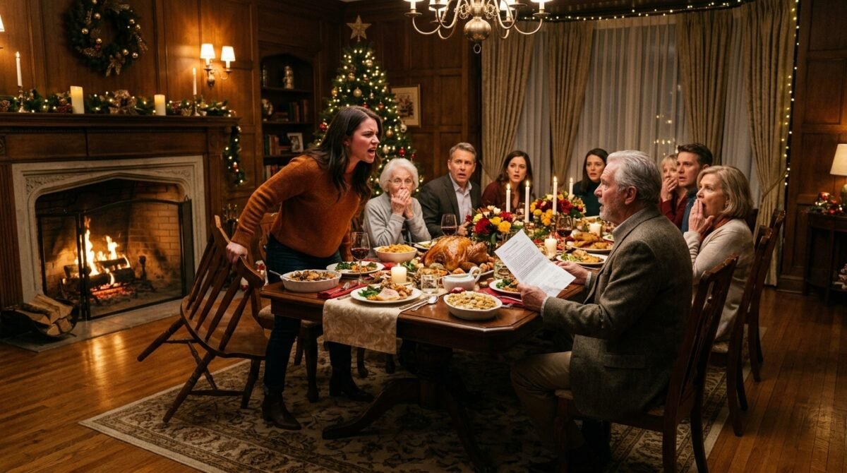 I Stood Up And Walked Out of Thanksgiving Dinner When My Stepdad Handed Me An Invoice For 'Childhood Expenses'