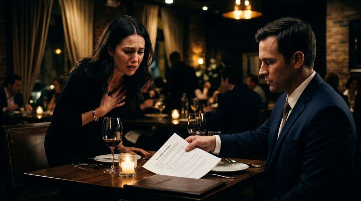 I Walked Out Of Our Anniversary Dinner After My Husband Handed Over An Invoice For My Half Of The Groceries Since Day One