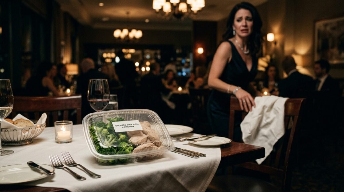 I Walked Out On Our Anniversary Dinner When My Husband Handed Me A Pre-Packaged Gym Meal