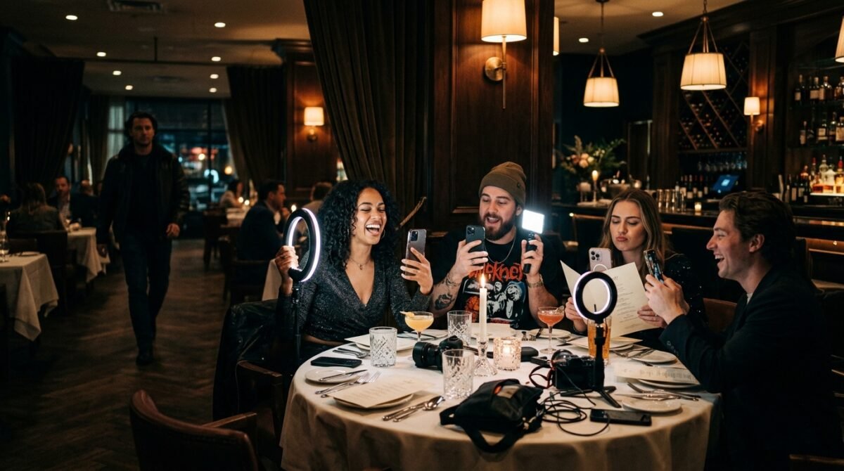 My Best Friend Brought 5 Uninvited 'Content Creators' To My Reserved Private Dinner, So I Paid For My Own Entrée And Slipped Out