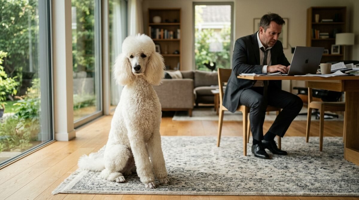 My Boyfriend Demanded I Rehome My Prize Show Poodle Because Its Fluffy Coat Distracted His Remote Work Video Calls