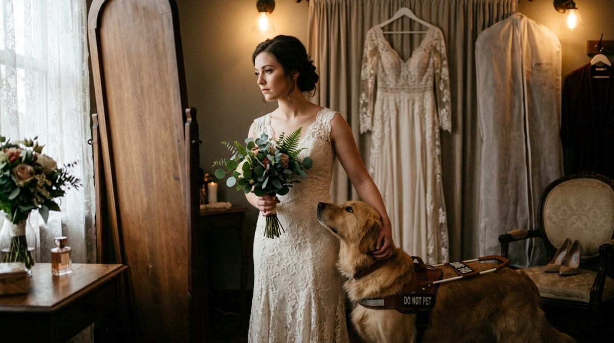My Fiancé Demanded I Lock My Legally Registered Guide Dog In A Hotel Kennel During Our Ceremony To Not 'Distract Guests'