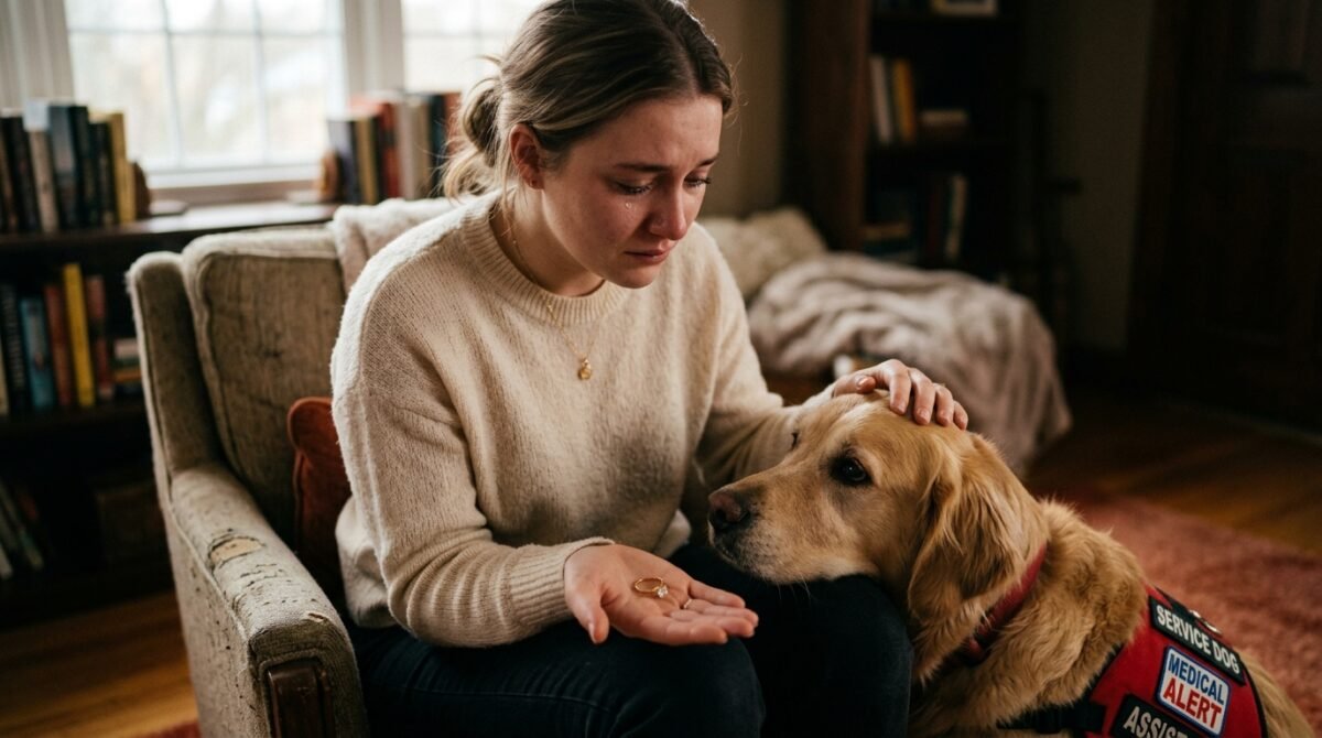 My Fiancé Demanded I Rehome My Certified Medical Alert Service Dog Before Moving In, So I Handed Back His Ring