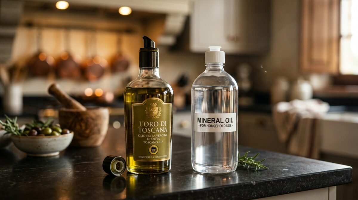 My Freeloading Roommate Swapped My $80 Imported Cooking Oils With Mineral Oil, Causing A Gastro Nightmare