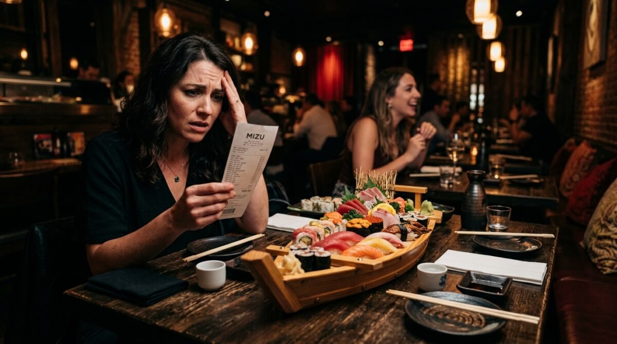 My Friend Ordered $180 Worth of Sushi to Go on My Dinner Tab, So I Made the Waiter Run Her Card Separately
