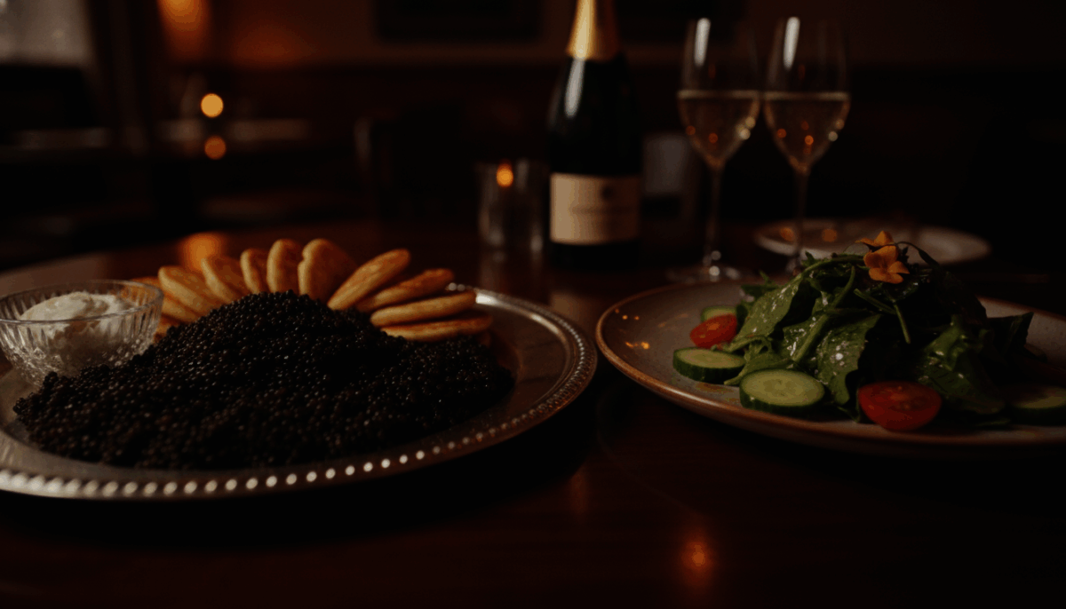 My Friend Ordered Caviar and Expected Us to Split Evenly, So I Paid for My Salad and Walked Out
