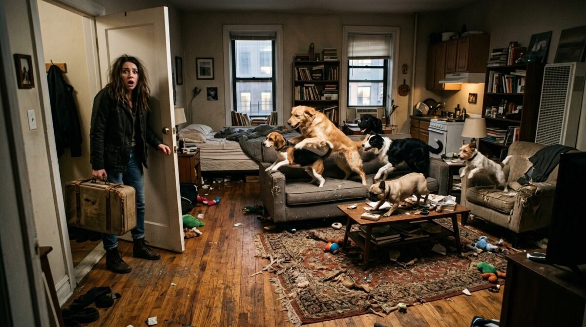 My Friend Turned My Studio Apartment Into An Unlicensed Dog Daycare While Housesitting - I Evicted Her On The Spot