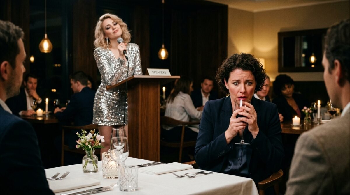 My Golden Child Sister Seized The Microphone At My Master's Dinner To Announce Our Parents Bought Her A Beachfront Loft