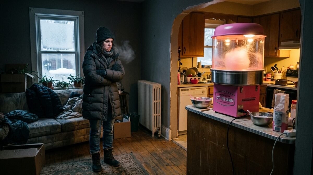 My Husband Emptied Our Home Insulation Budget To Purchase A Commercial Cotton Candy Machine