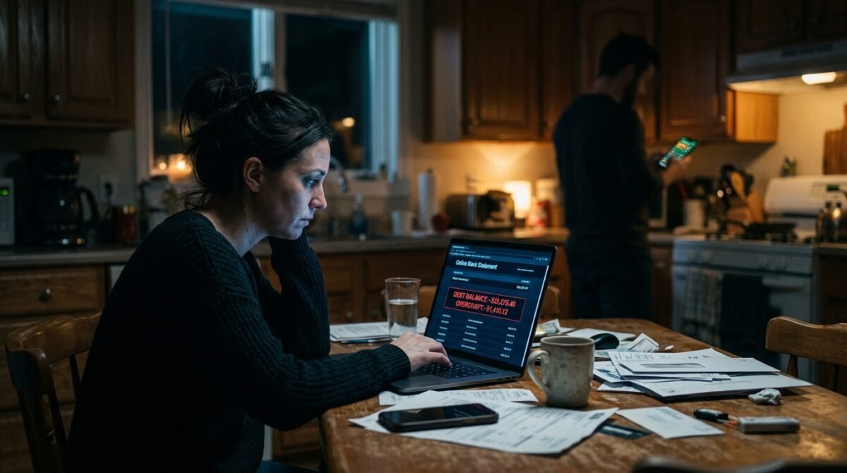 My Husband Kept A Secret Second Credit Card With $45,000 Balance To Fund His Fantasy League Drafts, So I Split Our Financial Holdings