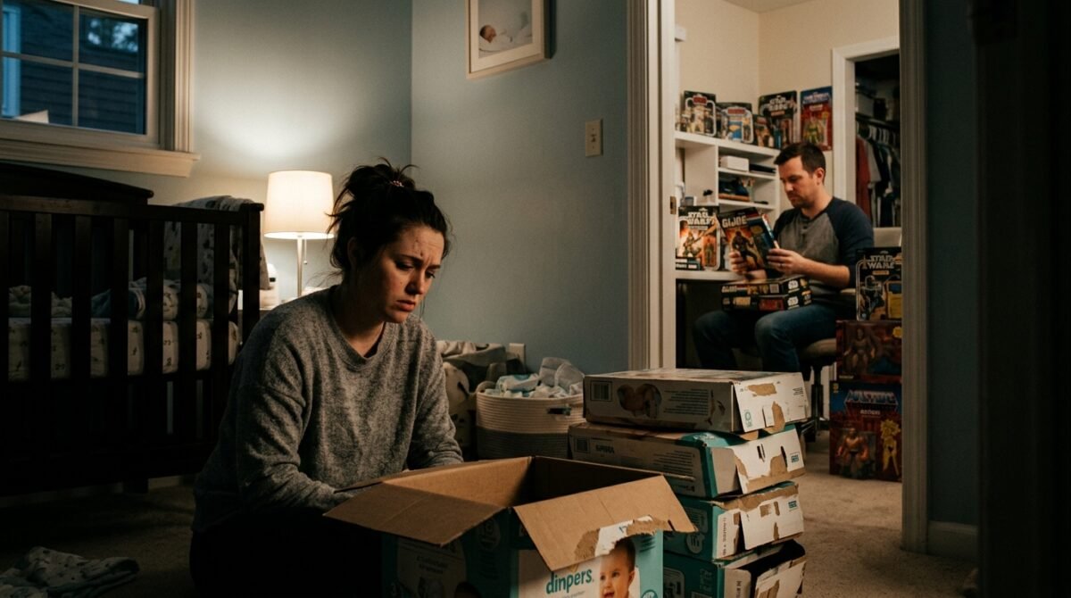 My Husband Refused To Buy Diapers Because It Was 'My Turn' While Spending $3,000 On Memorabilia