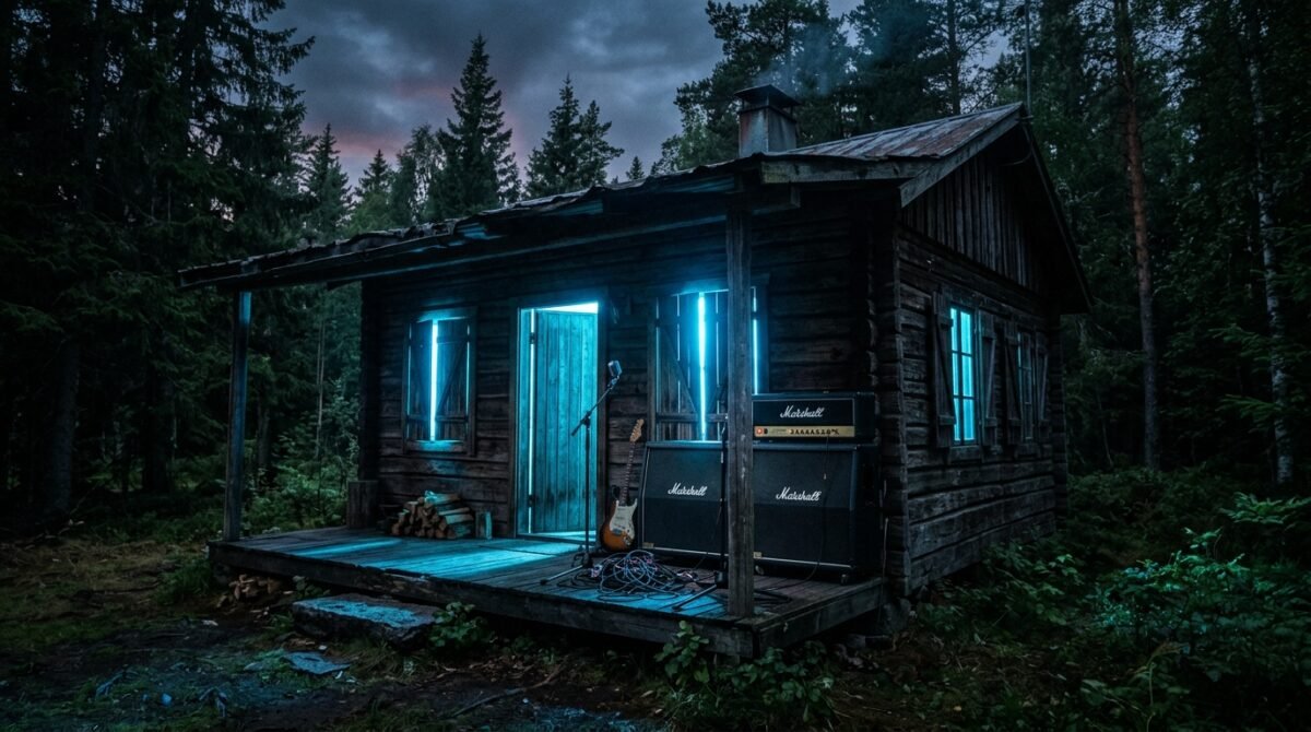 My Husband Secretly Leased Out Our Guest Cabin To An Amateur Heavy Metal Band While I Was Visiting My Sick Mother
