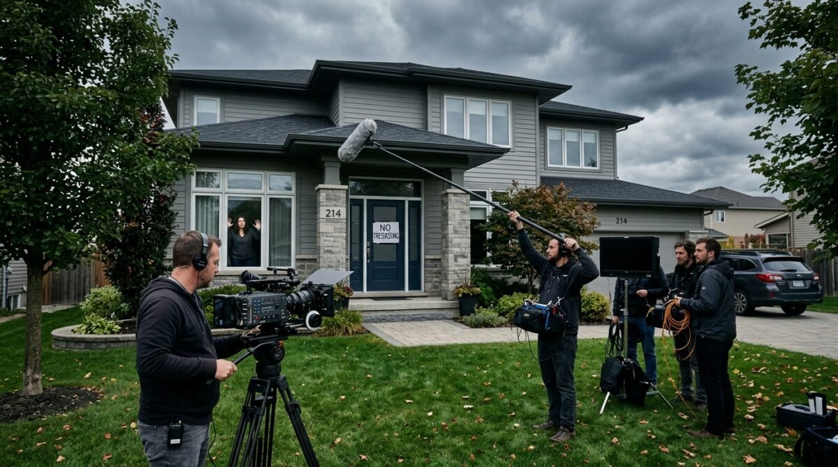 My Husband Signed Us Up For An Intrusive Home Renovation Reality Show Behind My Back, So I Locked The Film Crew Off The Property