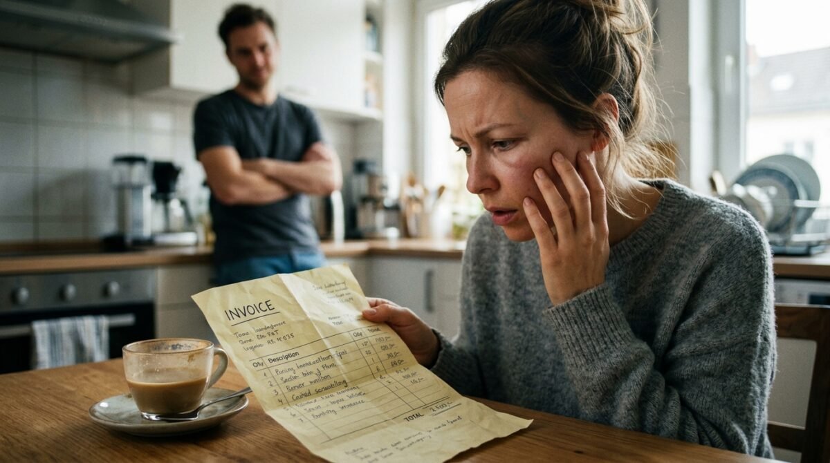 My Husband Slid An Itemized Babysitting Invoice Across The Breakfast Table After Watching Our Toddler While I Had A Root Canal