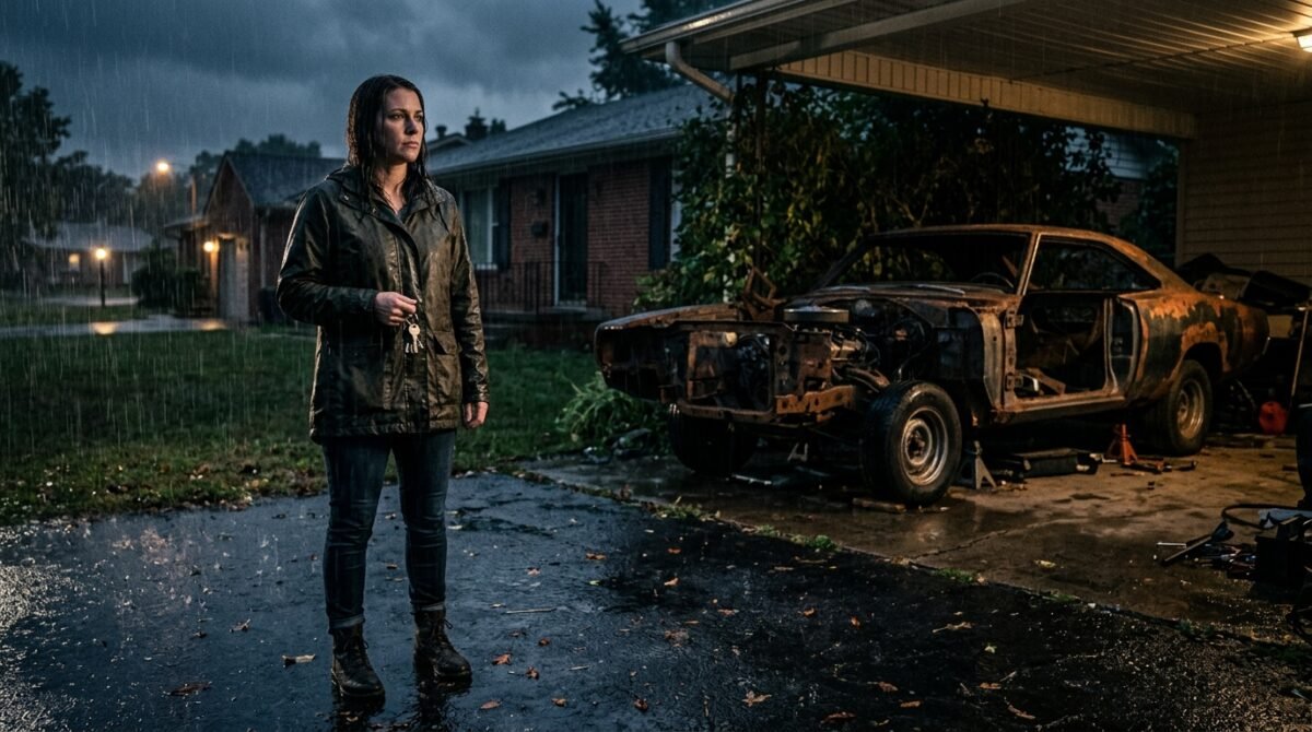 My Husband Sold Our Reliable Minivan To Buy A Rusting 1969 Shell, So I Took The Title And Locked Him Out