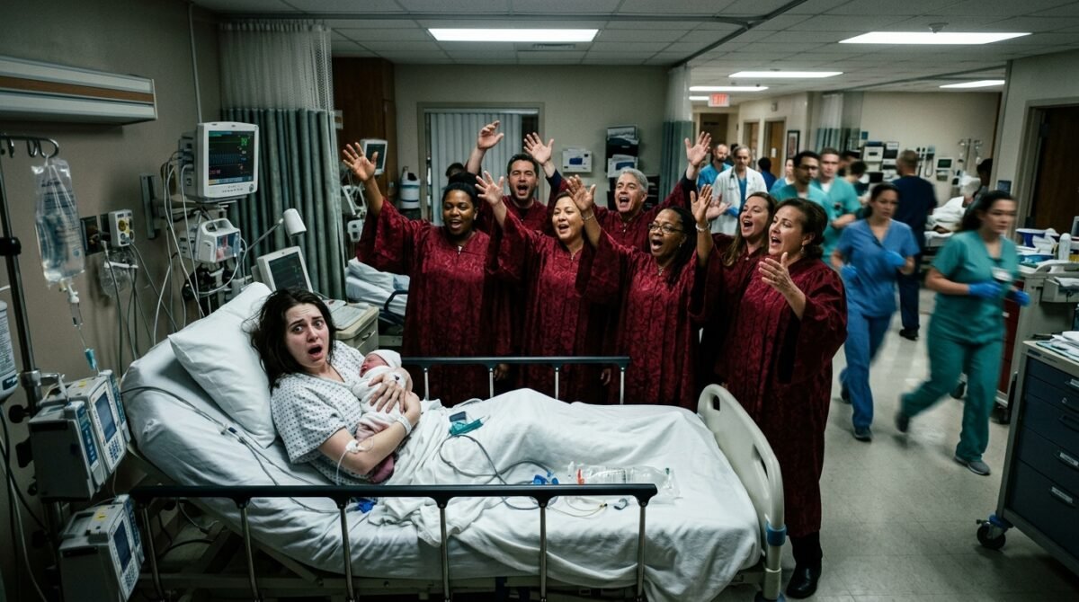My Mother-in-Law Brought An 8-Person Church Choir Into Labor And Delivery To 'Sing Away My Pain'