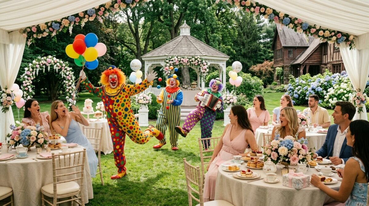 My Mother-In-Law Dispatched Paid Clowns To Disrupt My Neutral Tea Party Baby Shower, So I Refused To Invite Her To The Maternity Ward