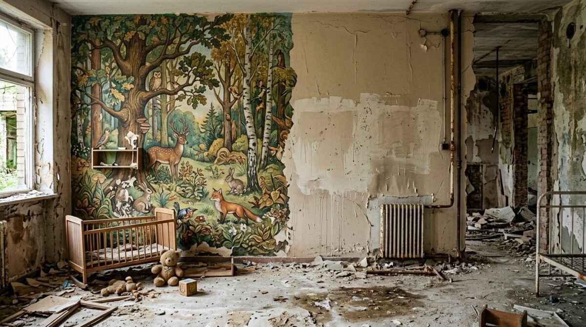 My Mother-in-Law Let Herself Into Our Home And Painted Over The Hand-Painted Nursery Mural With Hospital Beige While We Were On A Baby-Moon