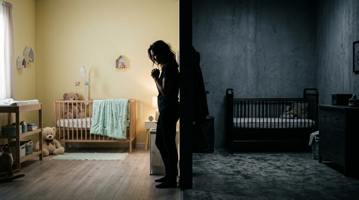 My Mother-in-Law Repainted My Newborn's Pastel Nursery Dark Slate Behind My Back - I Changed The House Codes