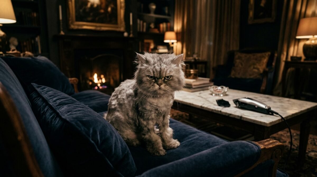 My Mother-in-Law Secretly Shaved My Persian Cat Because Its Fur Clashed With Her Aesthetic, So I Barred Her From The Property