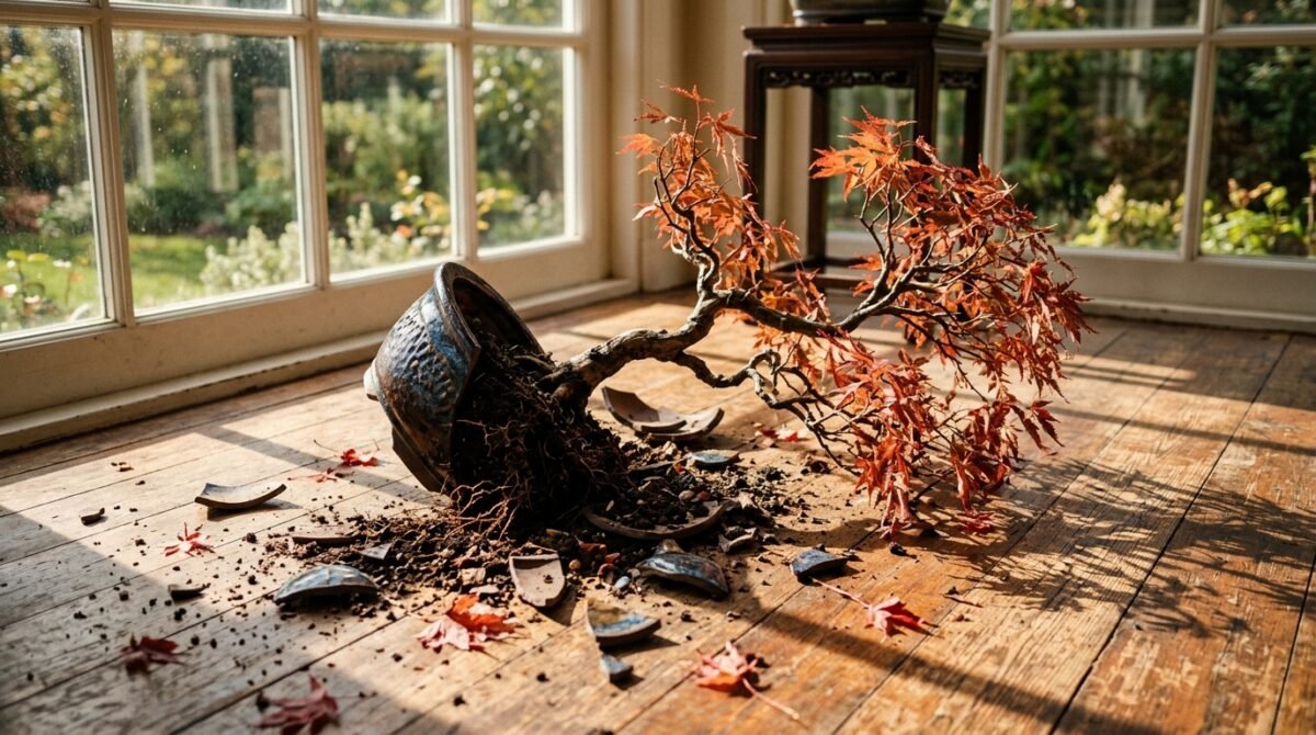 My Roommate Deliberately Ruined My Prize Bonsai Collection For Window Space, So I Withheld Her Deposit