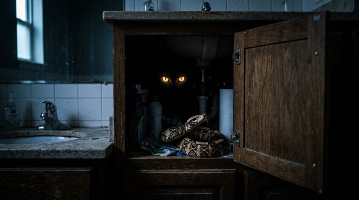 My Roommate Hid An Exotic Viper Under The Bathroom Sink: Why I Called The City