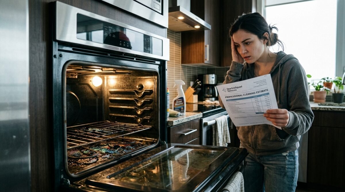 My Roommate Melted Industrial Chemical Powders In Our Only Food Oven, So I Had The Landlord Deduct A New Stove From Her Deposit