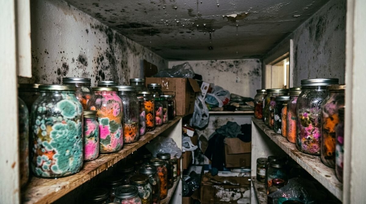 My Roommate Started A Fermentation Kombucha Lab In Our Coat Closet That Caused A Toxic Mold Infestation