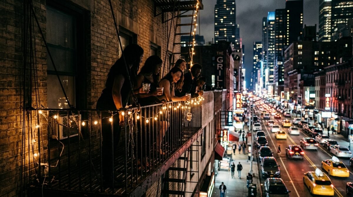 My Roommate Started Charging Strangers $20 Cover To Drink Cocktails On Our Third-Floor Rental Fire Escape