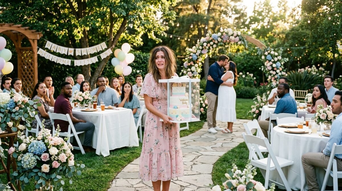 My Sister Announced Her Engagement In The Middle of My Baby Shower So I Packed Up The Cake And Left