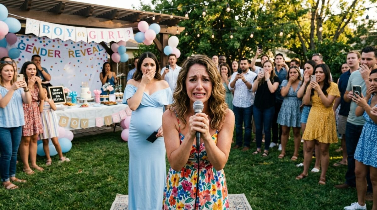 My Sister Cut Off The Cake Cutting At My Gender Reveal To Announce Her Divorce And Ask Guests For Moving Cash