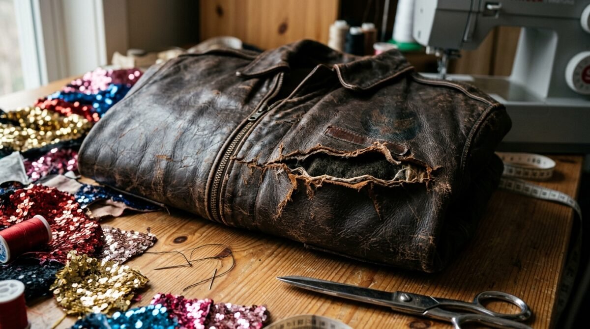 My Sister Cut Up Our Late Grandfather's WWII Leather Flight Jacket To Sew A Festival Crop Top, So I Excluded Her From The Rest Of The Sentimental Family Estate Distribution