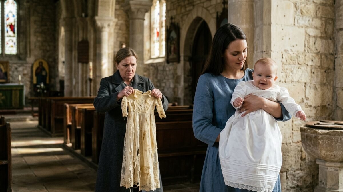 My Sister-In-Law Caused A Scene In Church Because I Chose A New Christening Robe Instead Of Her Moth-Eaten Family Heirloom