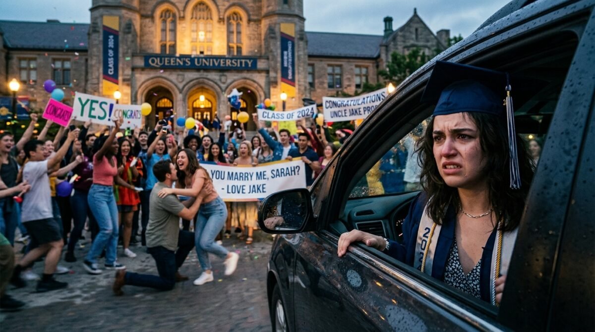 My Sister Scheduled Her Flash Mob Engagement Outside The Hall Right As I Walked Across The Stage, So I Drove Off With The Dinner Reservation