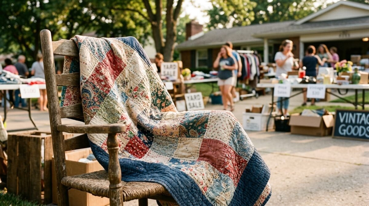 My Sister Sold Our Deceased Grandmother's Hand-Stitched Quilt For $10 At A Yard Sale To Buy Concert Passes