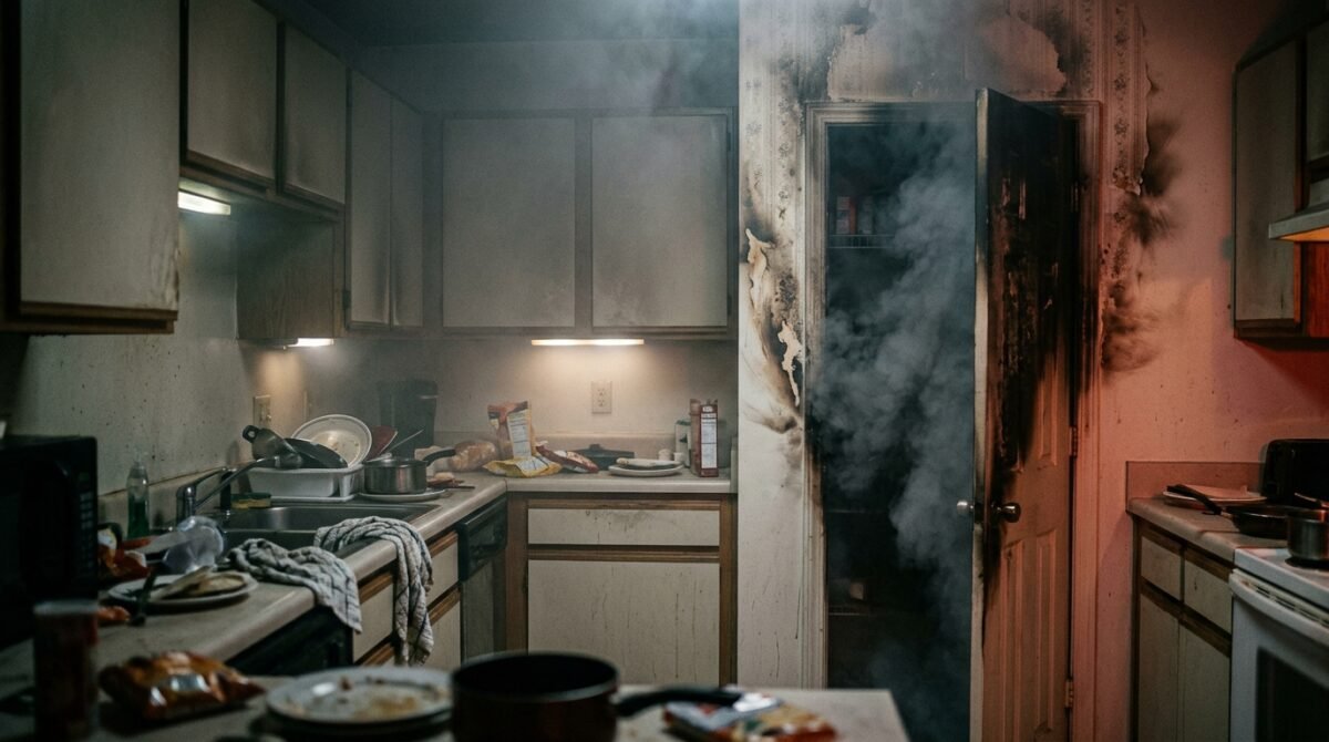 Roommate Built A Jerky Smokehouse In The Pantry: Power Cut Off