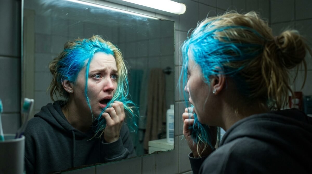 Roommate Dyed My Blonde Hair Neon Blue Before My On-Air Audition: How Small Claims Handled It