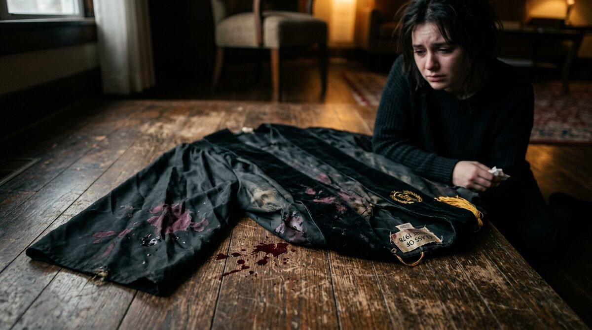 She Destroyed My Vintage Silk Graduation Gown And Called Me 'Toxic' When I Asked For Repair Costs